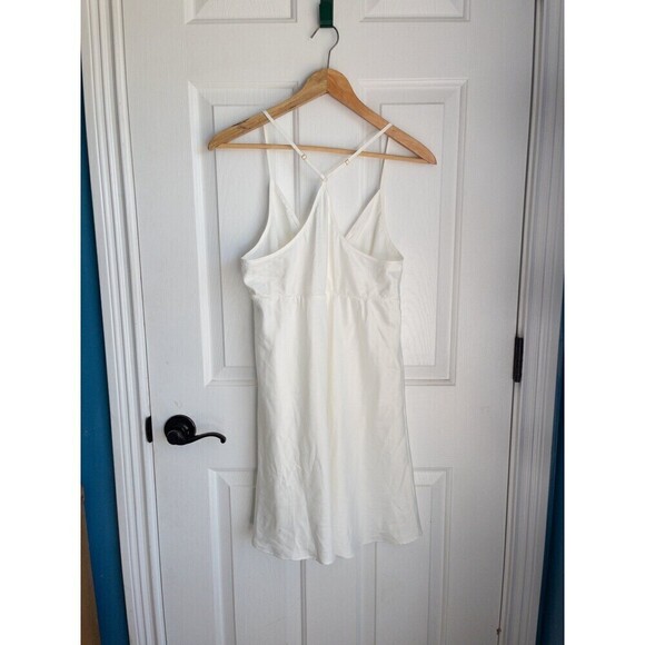Flora White Night Gown Slip Dress Nightie size Medium - Picture 3 of 7